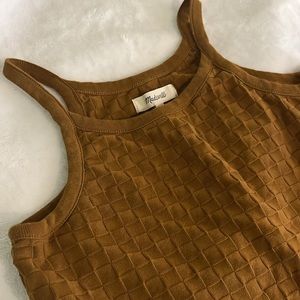 Madewell textures tank